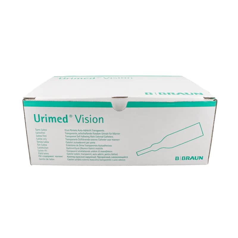 Colector de bolsa de recogida de orina autoadhesivo Urimed Vision Standar (36 mm, 30 unidades)